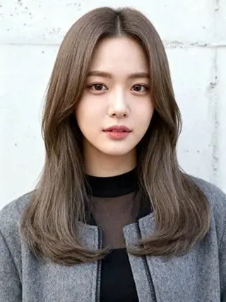 ロング カラー 韓国レイヤーカット 🫧大阪梅田レイヤーのヘアスタイル