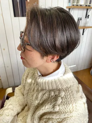 ショート 西尾 隆介のヘアスタイル