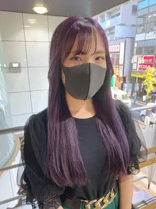 セミロング カラー キムラリホ/ 国立美容室の眉毛・アイブロウイメージ