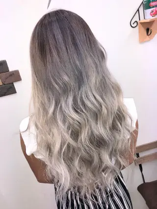 ロング カラー MAKO ❤️🔥NEXTのヘアスタイル
