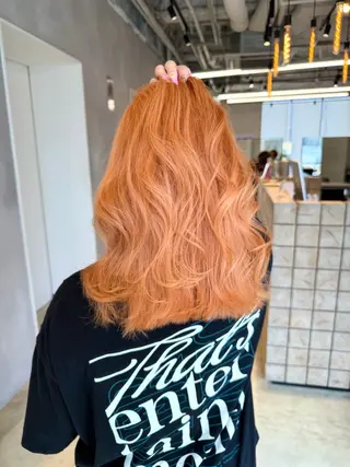 カラー ブリーチ特化🌻 ショート/akaneのヘアスタイル