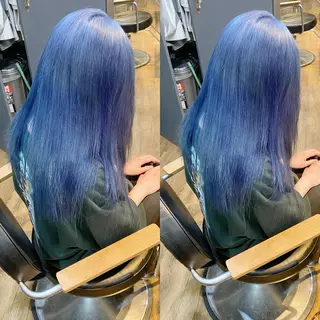 ロング カラー yoriダブルカラー 代表すがわらのヘアスタイル