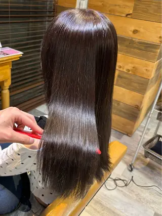 セミロング カラー 艶カラー✨ RYUNOSUKEのヘアスタイル