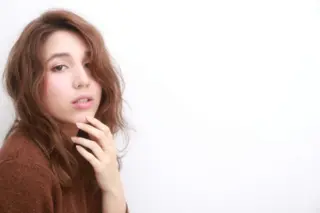 カラー ロング ショートヘアー◎ 縮毛矯正◎のヘアスタイル