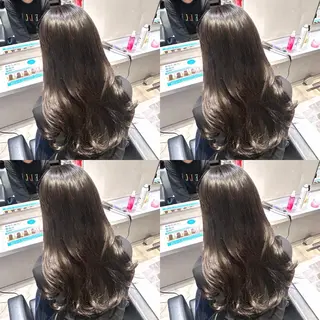 ロング カラー シールエクステ特化 りこのヘアスタイル