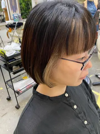 ミディアム Moca 〰️のヘアスタイル