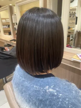 ショート パーマ 韓国ヘアメイク🎀/ 縮毛矯正✨山本媛香のヘアスタイル