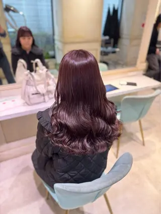 ロング カラー 🎀ブリーチ/透明感 カラー/ななみ🎀のヘアスタイル