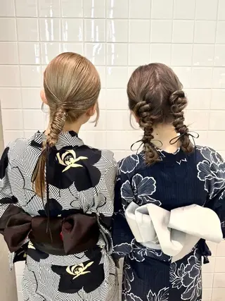 ヘアアレンジ ﾏﾂｴｸ/ﾊﾟｰﾏ /ｶﾗｰ🎀ﾋｶﾙのマツエク・マツパデザイン
