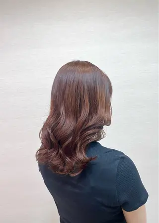 セミロング カラー 村田梨乃/ minim hairのヘアスタイル