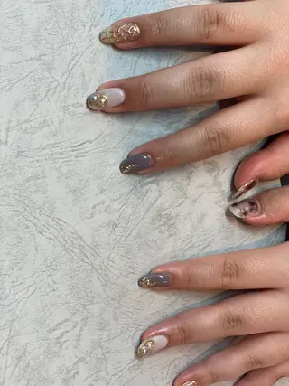 ネイル 長谷川 奈緒美のネイルデザイン