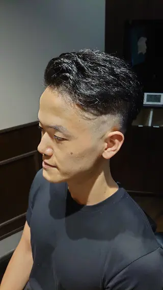 メンズ ショート 髪質改善/カット/ 恵比寿/kodamaのヘアスタイル