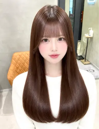 ロング カラー 透明感カラー💎 アレンジ🩰Rimiのヘアスタイル