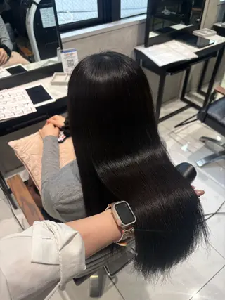 ロング ハルカ🌷ナチュラル 盛れ/韓国ヘアのヘアスタイル