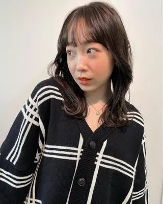 ミディアム ❤️ショートカット ・顔周りカット❤️のヘアスタイル