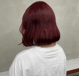 ショート カラー 🤍ブリーチなしカラ ー/渋谷/YUU🤍のヘアスタイル