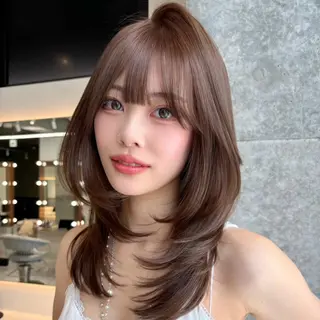ロング 美髪縮毛矯正 🫧かずやのヘアスタイル