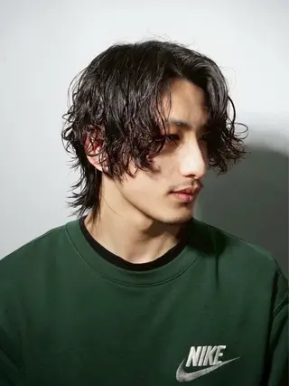 パーマ プレミアムバーバー 表参道のヘアスタイル