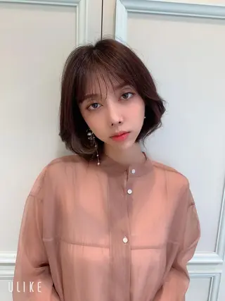 セミロング ♡大人カワイイ hair♡徳井はやとのヘアスタイル
