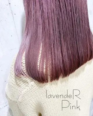 ミディアム カラー YU-KA ✂︎Rico.のヘアスタイル
