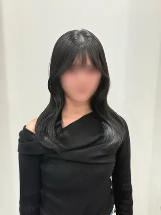 ロング Aya/縮毛矯正 /透明感カラーのヘアスタイル