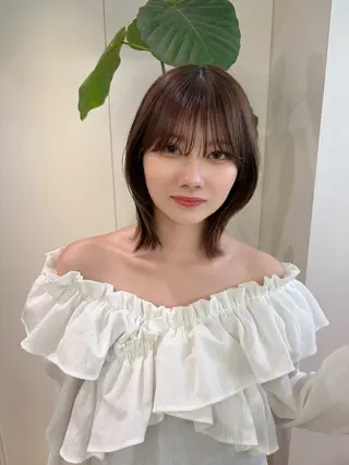 似合わせレイヤー🌟 巻ける縮毛矯正みつきのヘアスタイル