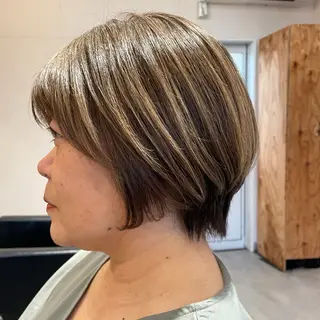 カラー しだ あつきのヘアスタイル