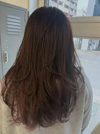 カラー cana 札幌レイヤースタイルのヘアスタイル