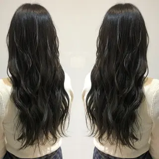 セミロング カラー 縮毛矯正職人/艶髪 ✨️村上 渉のヘアスタイル