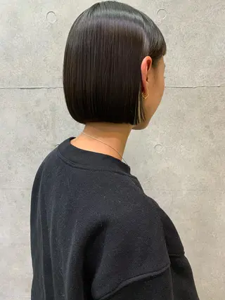 ミディアム 似合わせヘア✔️ 店長 オオキアキヒロのヘアスタイル