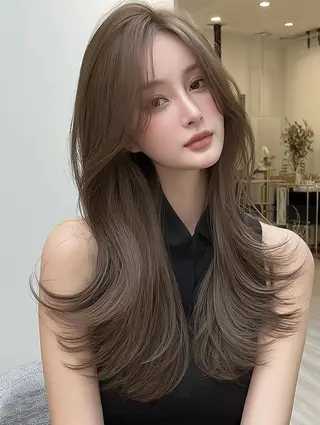 ロング MARIN /天王寺 🤍のヘアスタイル
