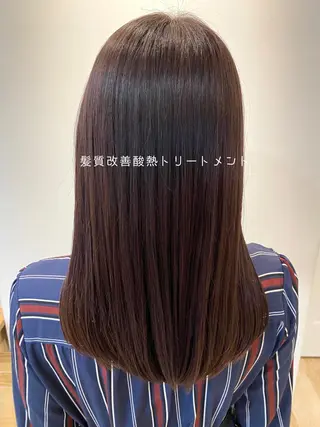 セミロング CASANE 大橋康智のヘアスタイル