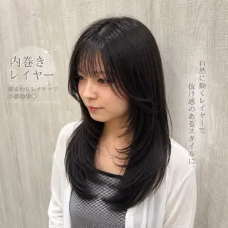 ロング 店長✨レイヤー✖️ 髪質改善✖️韓国ヘアのヘアスタイル