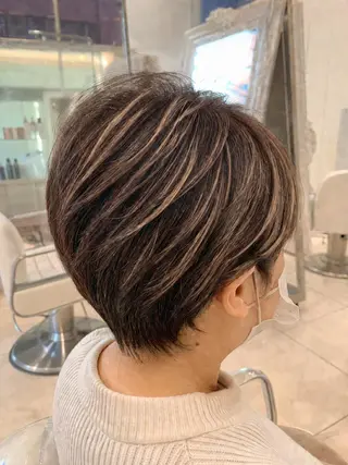 ショート カラー 店舗代表 佐藤 幸平のヘアスタイル