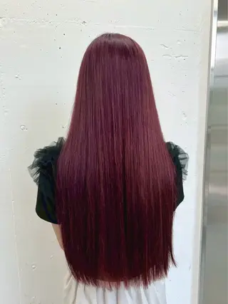 カラー 野内 柚那のヘアスタイル