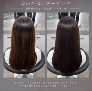 ロング カラー 艶髪カラー🫧 髪質改善🪽あいとのヘアスタイル