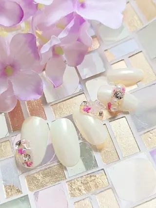 ネイル 手描きアート&推し活 🌟Wisteriaのネイルデザイン