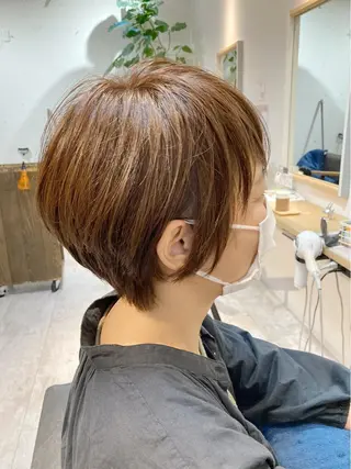 ショート 【女性指名No.1】 西口直子のヘアスタイル