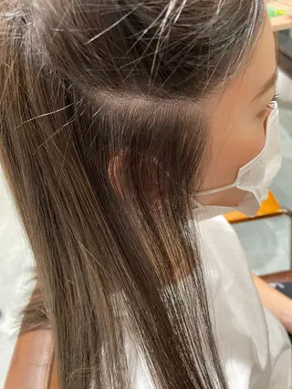 ロング Rubik難波樽本 譲二のヘアスタイル