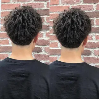 パーマ メンズ レイヤー×艶髪特化 マネージャー安藤光司のヘアスタイル
