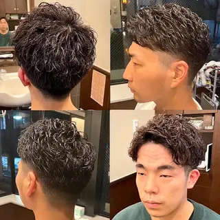 ショート パーマ 長谷川 真那のヘアスタイル
