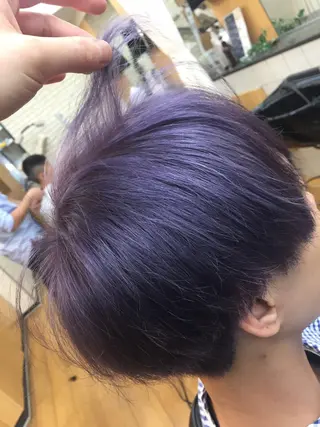 カラー メンズ 【癒しのバーバー】 小野寺のヘアスタイル