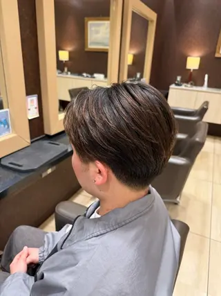 ショート メンズ 渡辺 蛍のヘアスタイル