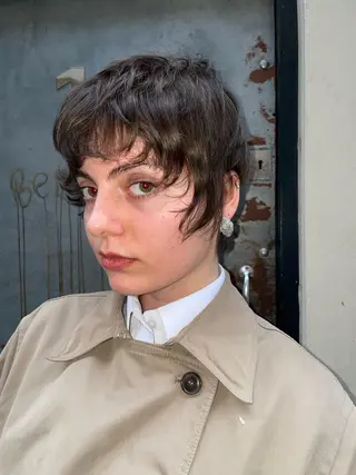 ショート デザインカラー★★★ Haco+shihoのヘアスタイル