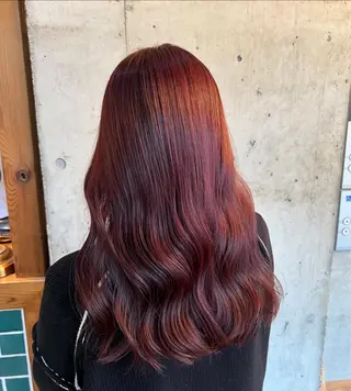 ロング カラー ⭐️Manaka⭐️ 艶髪🩵ナチュラルのヘアスタイル