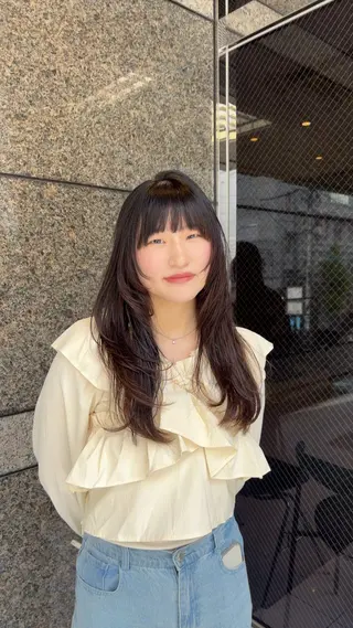 ロング hitomi ♡ 自由が丘アシスタントのヘアスタイル
