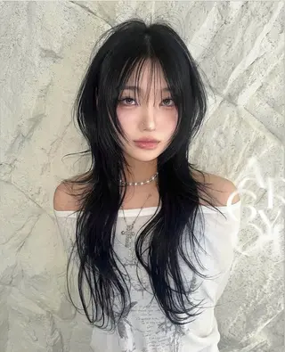 ロング 髪質改善 RYOのヘアスタイル