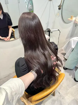 ロング カラー ayaka♡ 柔らかカラーのヘアスタイル