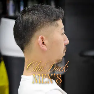 ショート メンズ フェード×メンズ カット|SHOTAのヘアスタイル