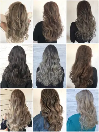 セミロング カラー パーマ ヘアアレンジ メンズ 豊橋美容院 ソンリエのヘアスタイル